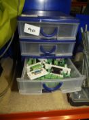 *Set of Five Component Drawers Containing VGA Outl