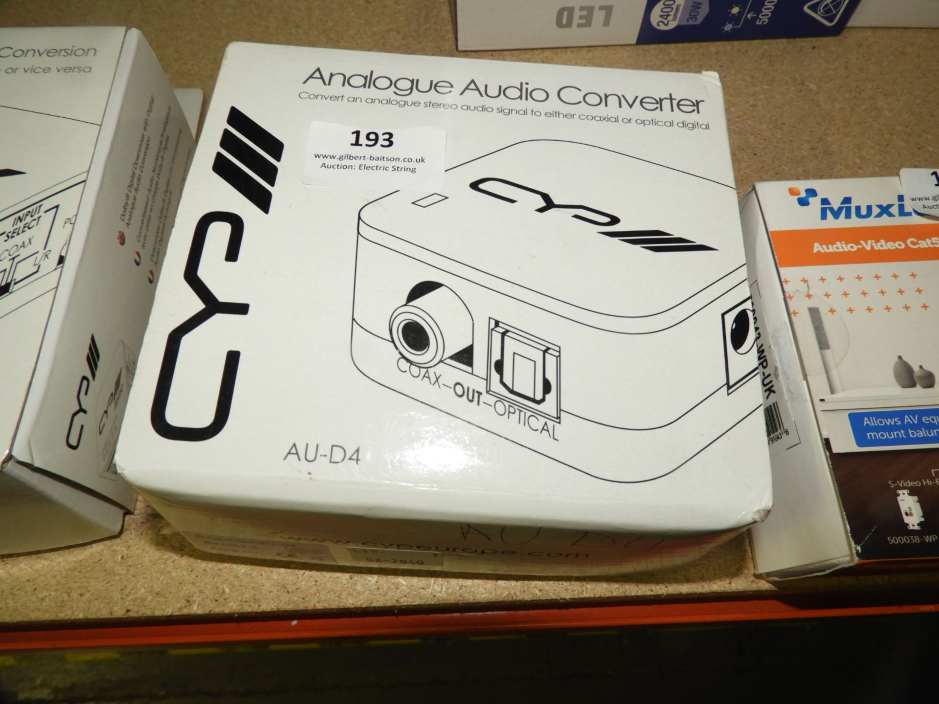 *Cyp AUD4 Analog Audio Converter