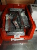 *Box of Galvanised Steel 25mm Double Back Boxes