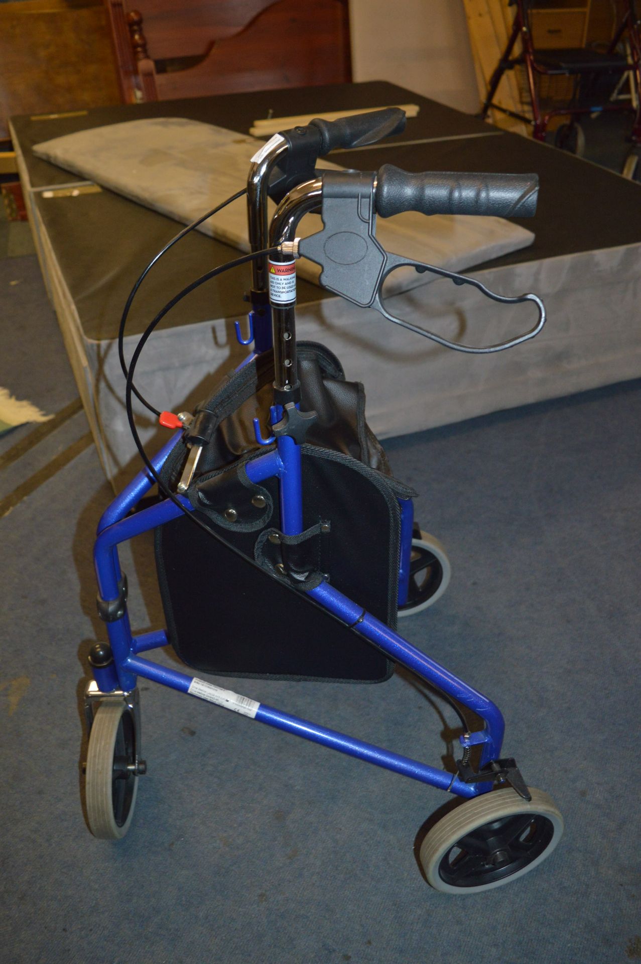 Blue Drive Mobility Tri Walker