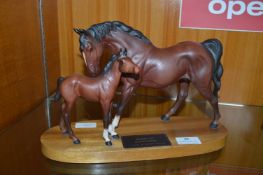 Beswick Horse and Foal - Spirit of Affection