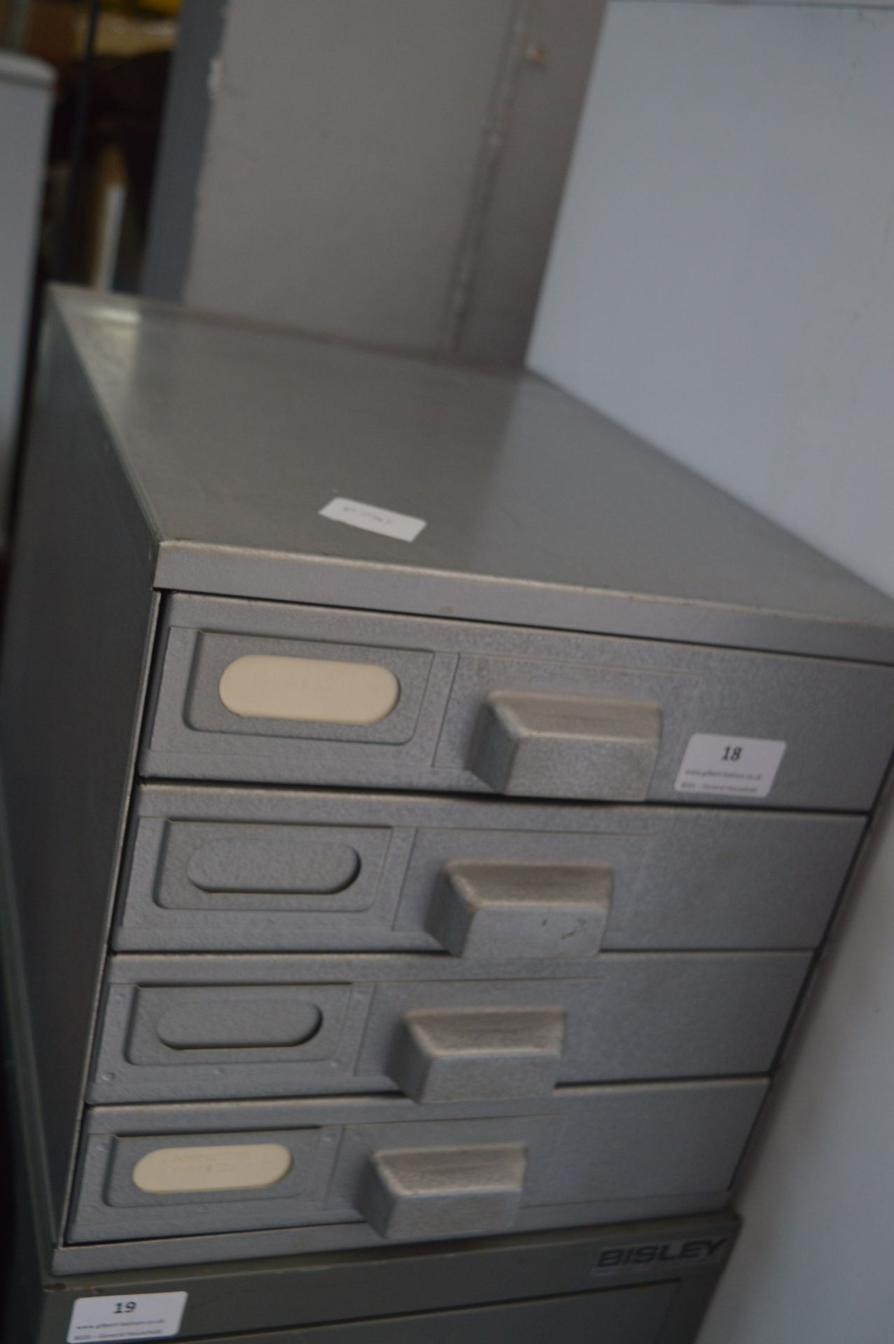 Four Drawer Metal Filing Cabinet