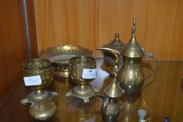 Collection of Brassware