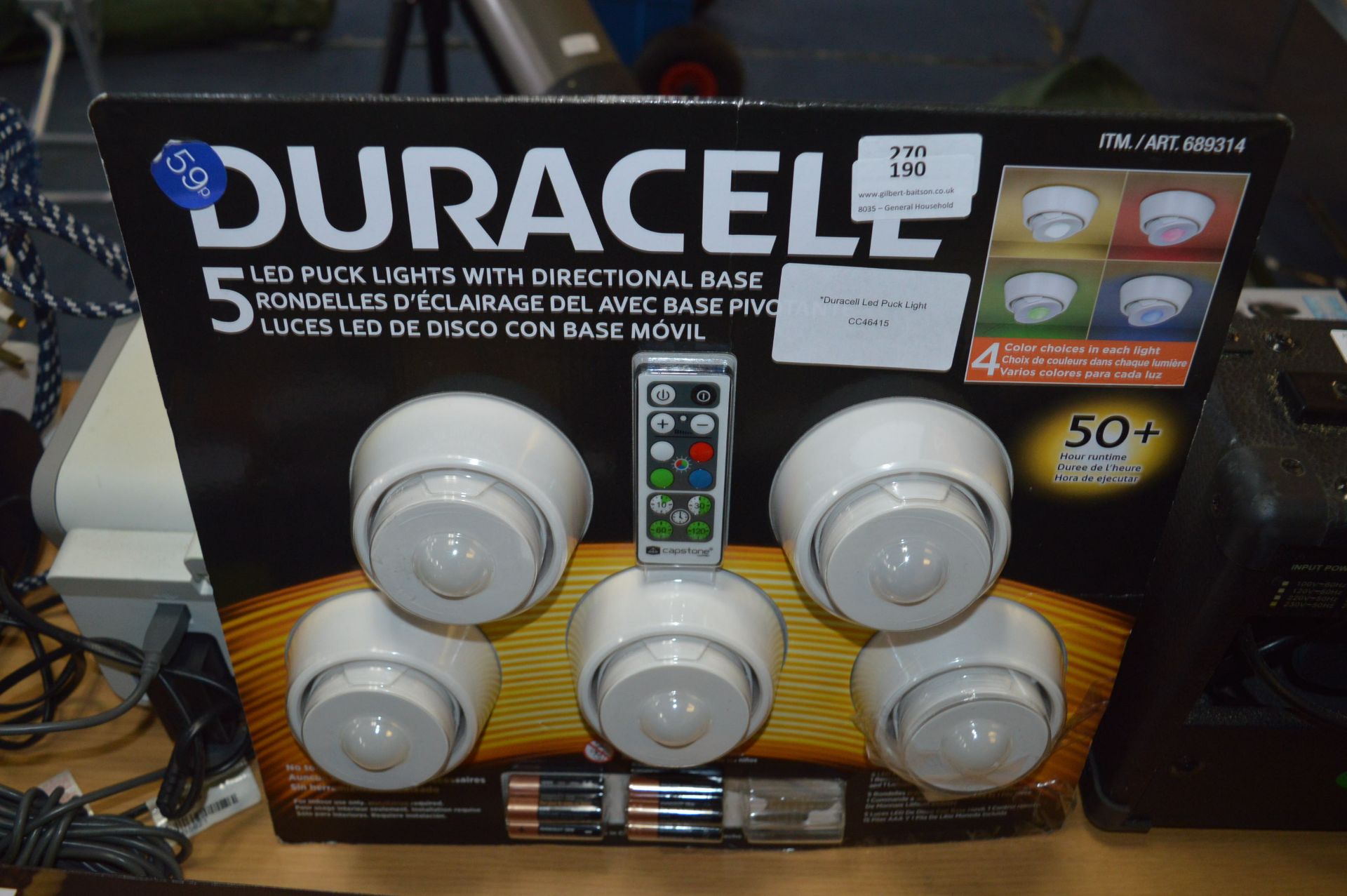 *Duracell LED Puck Lights