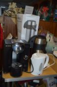 Bosch Tassimo Coffee Maker and Pump Action Airpot
