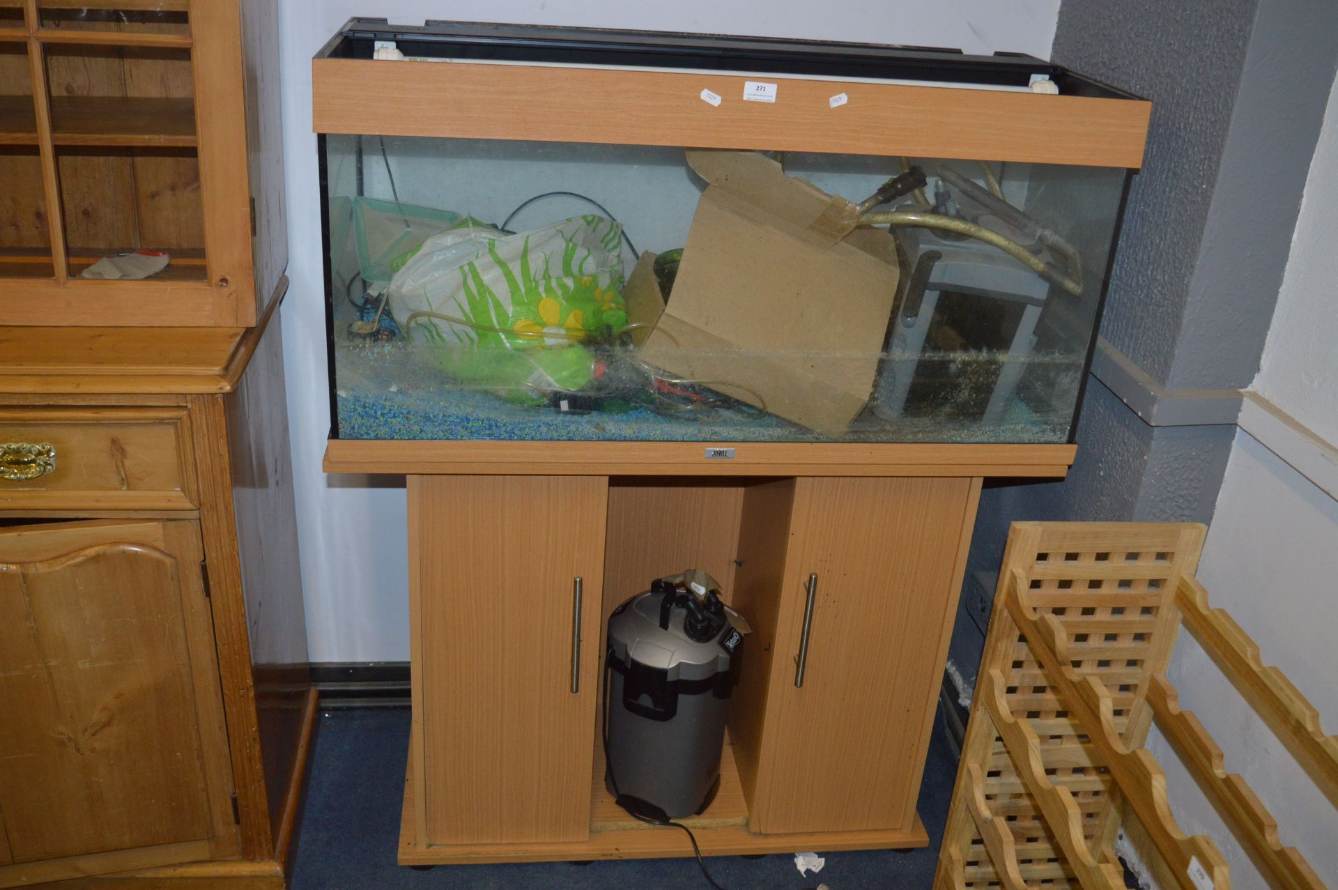 Aquarium on Stand with Accessories