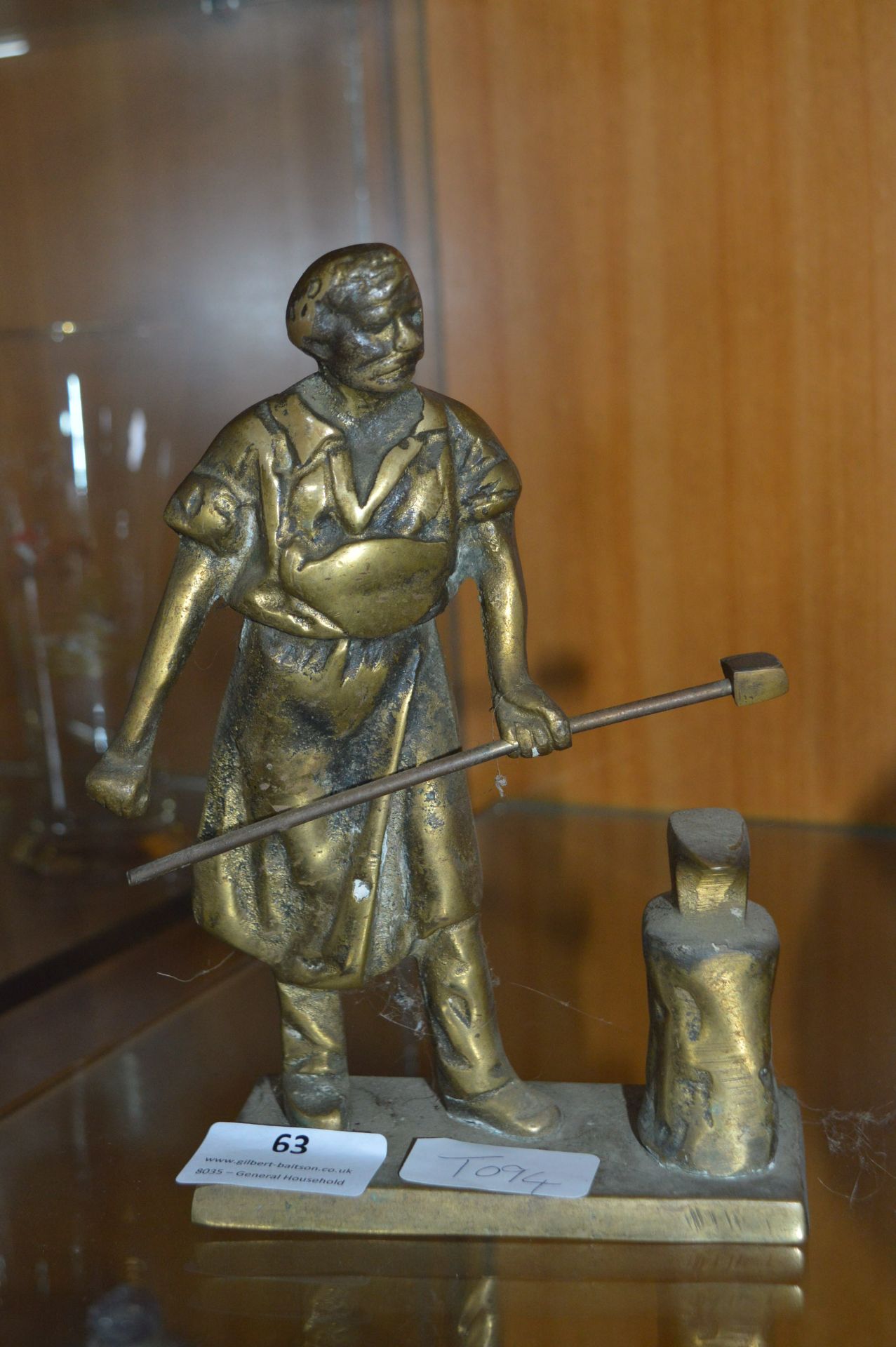 *Brass Figure - Blacksmith