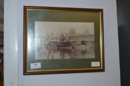 Vintage Photograph of Princes Dock, Hull