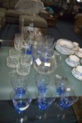 Collection of Glassware Including Wine Glasses, Tu