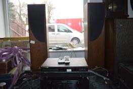 Marantz Amplifier, CD Player and Two Castle Speake