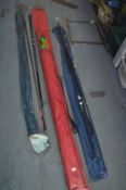 *Large Rod Bag by Aejis Containing Assorted Fishin