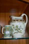 Two Floral Jugs