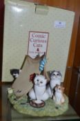 Comic Curious Cats by Linda Jane Smith