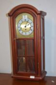 Glazed Front Pendulum Wall Clock (AF)
