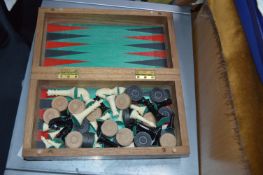 Games Compendium Containing Backgammon and Chess P