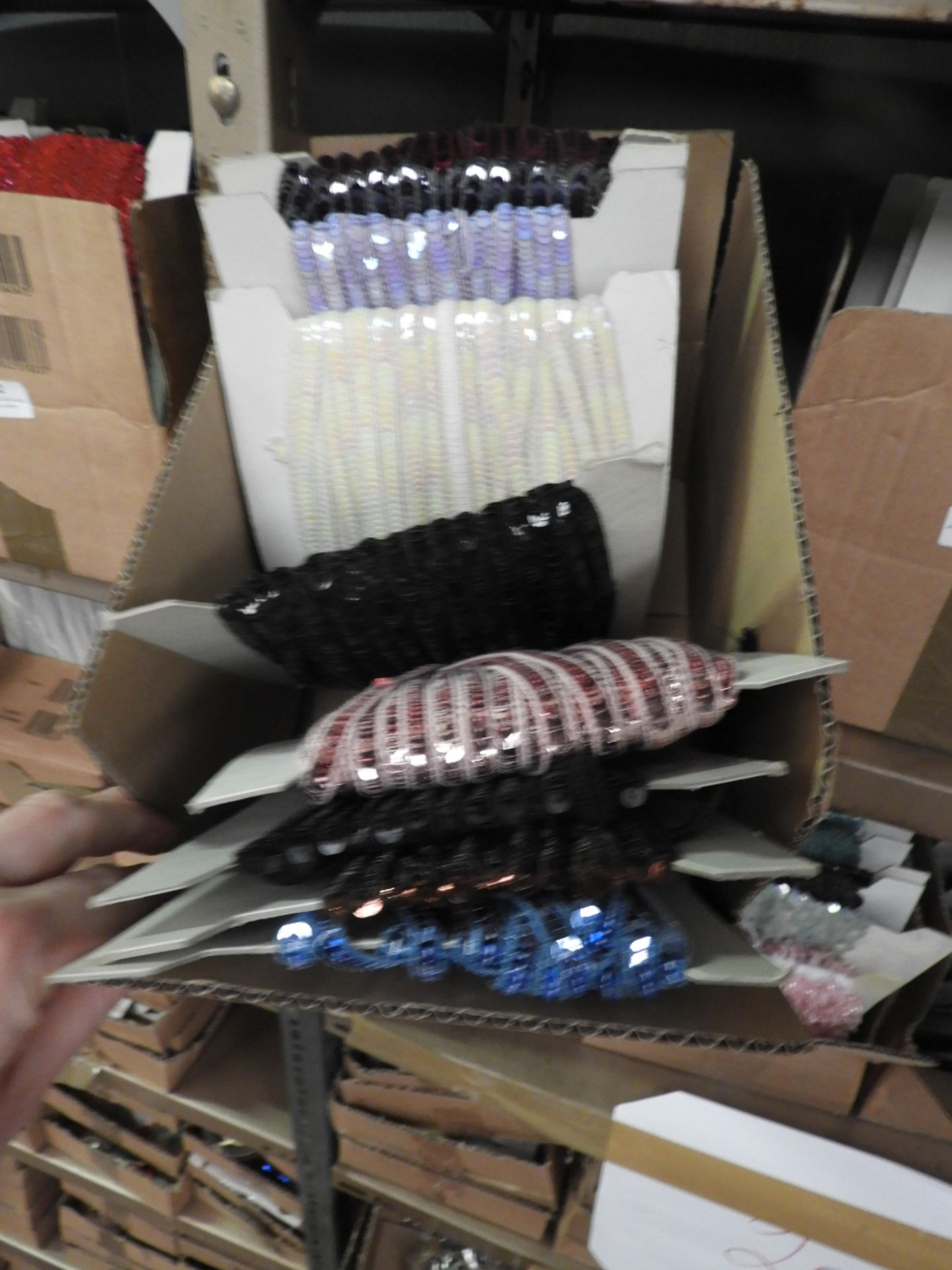 Box Containing Assorted Braids (as per Photograph)