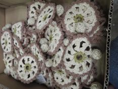 Box of 20 Crocheted Panels