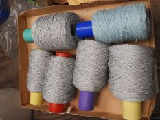 Six Cones of Knitting Wool