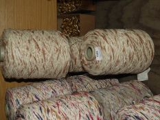 Three Cones of Knitting Wool