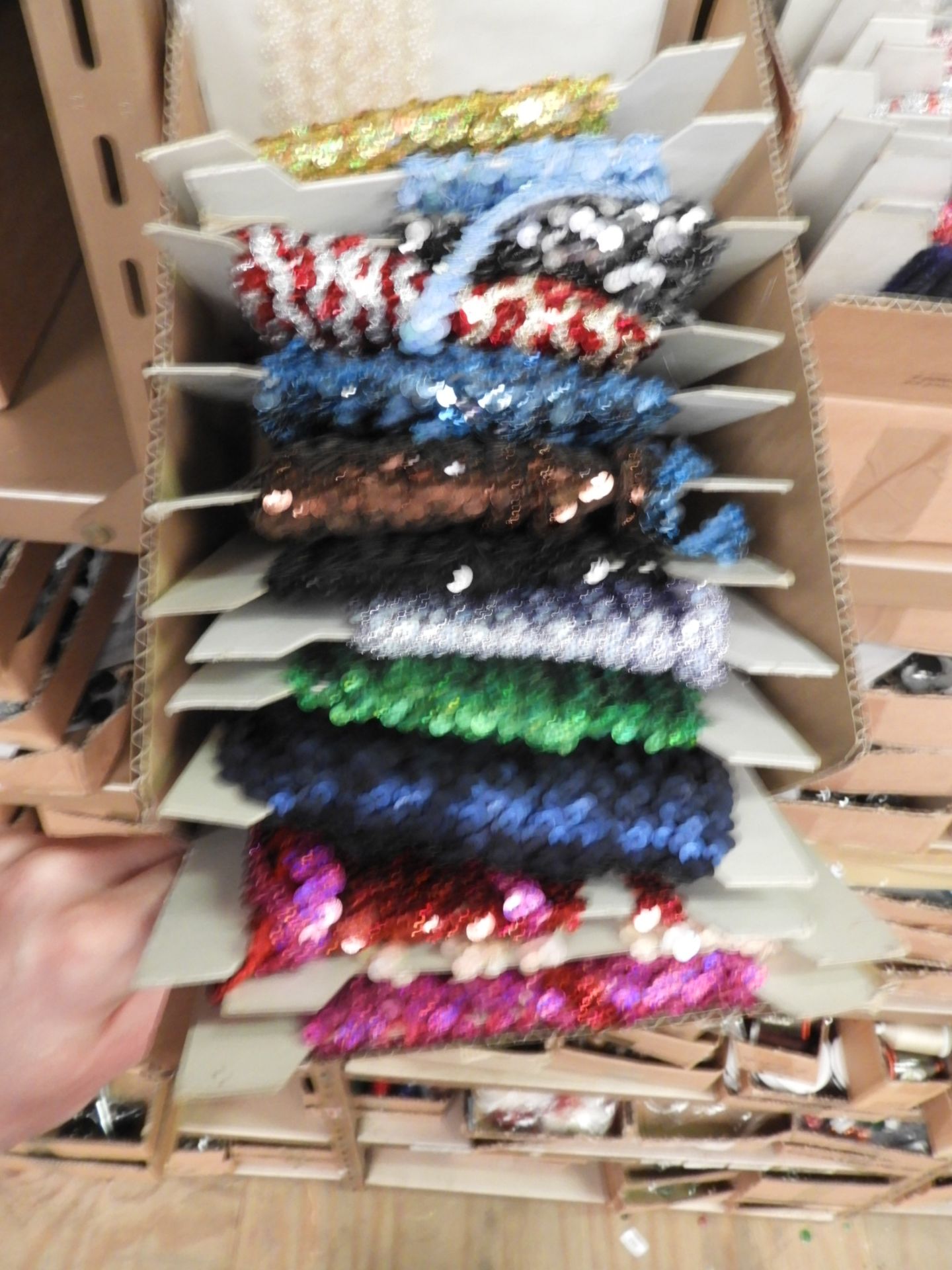 Box Containing Assorted Braids (as per Photograph)