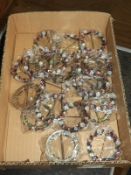 Box Containing 20 Bead Buckles