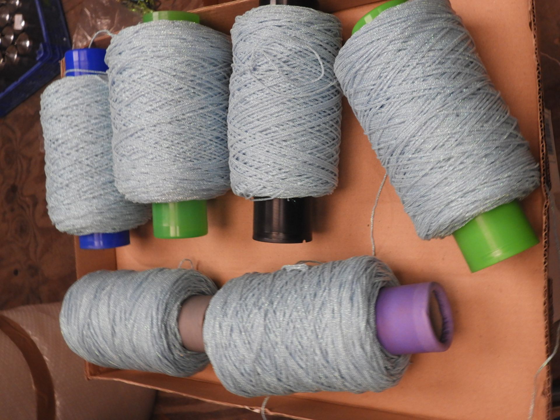 Six Cones of Knitting Wool