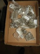 Box Containing Metal Beads and Studs