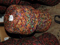 Two Cones of Knitting Wool