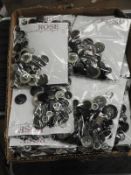 Box Containing 20 Packs of Buttons