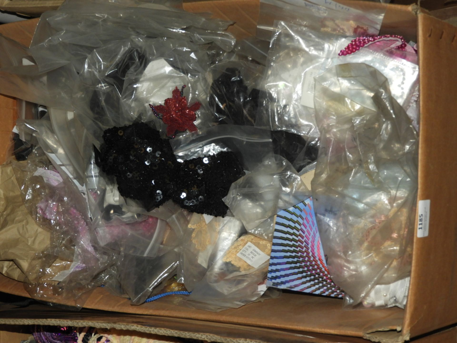 Assorted Sequin Cloth, Decorative Panels, etc.