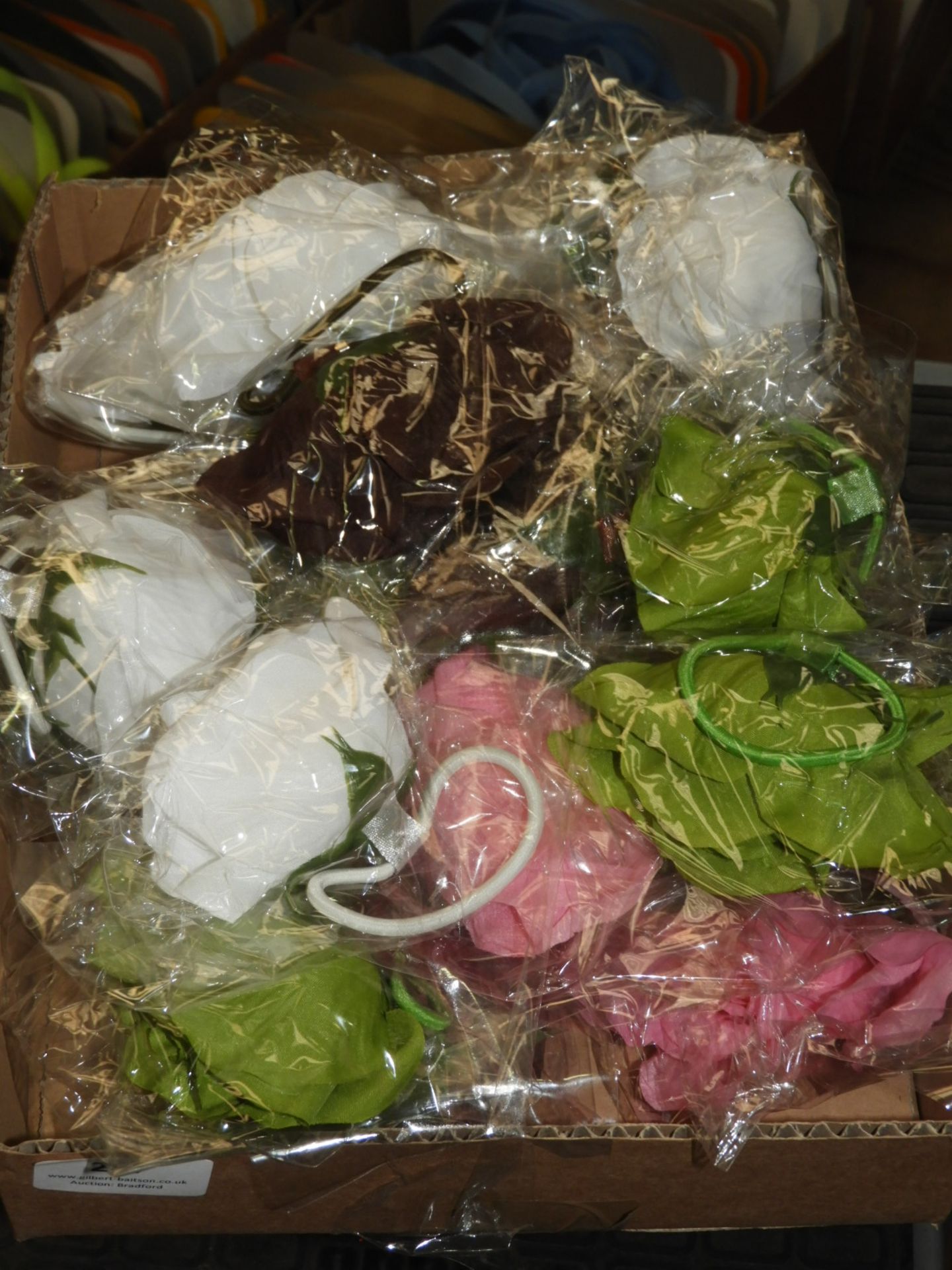 Box Containing 20 Floral Fascinators