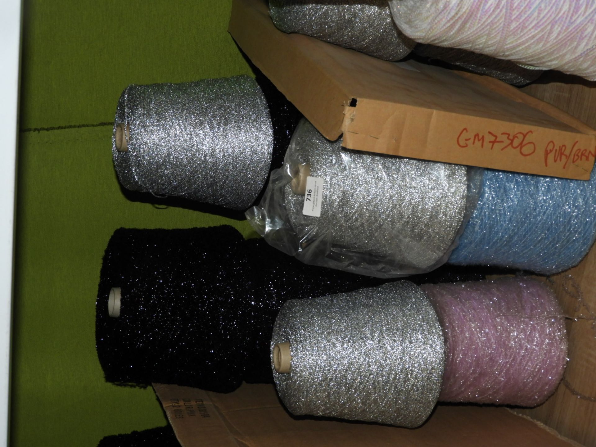 Ten Rolls of Assorted Machine Knitting Wool (Vario