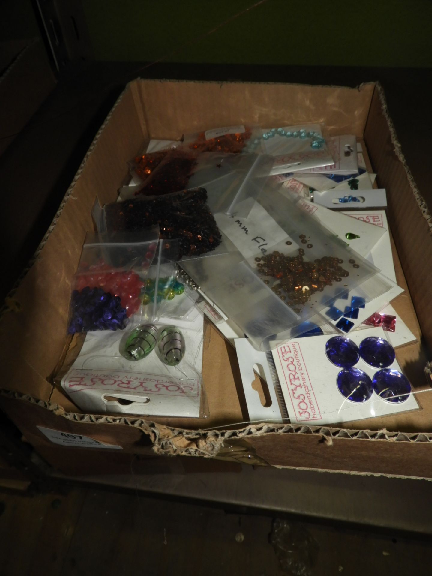 20 Packs of Josy Rose Haberdashery Beads