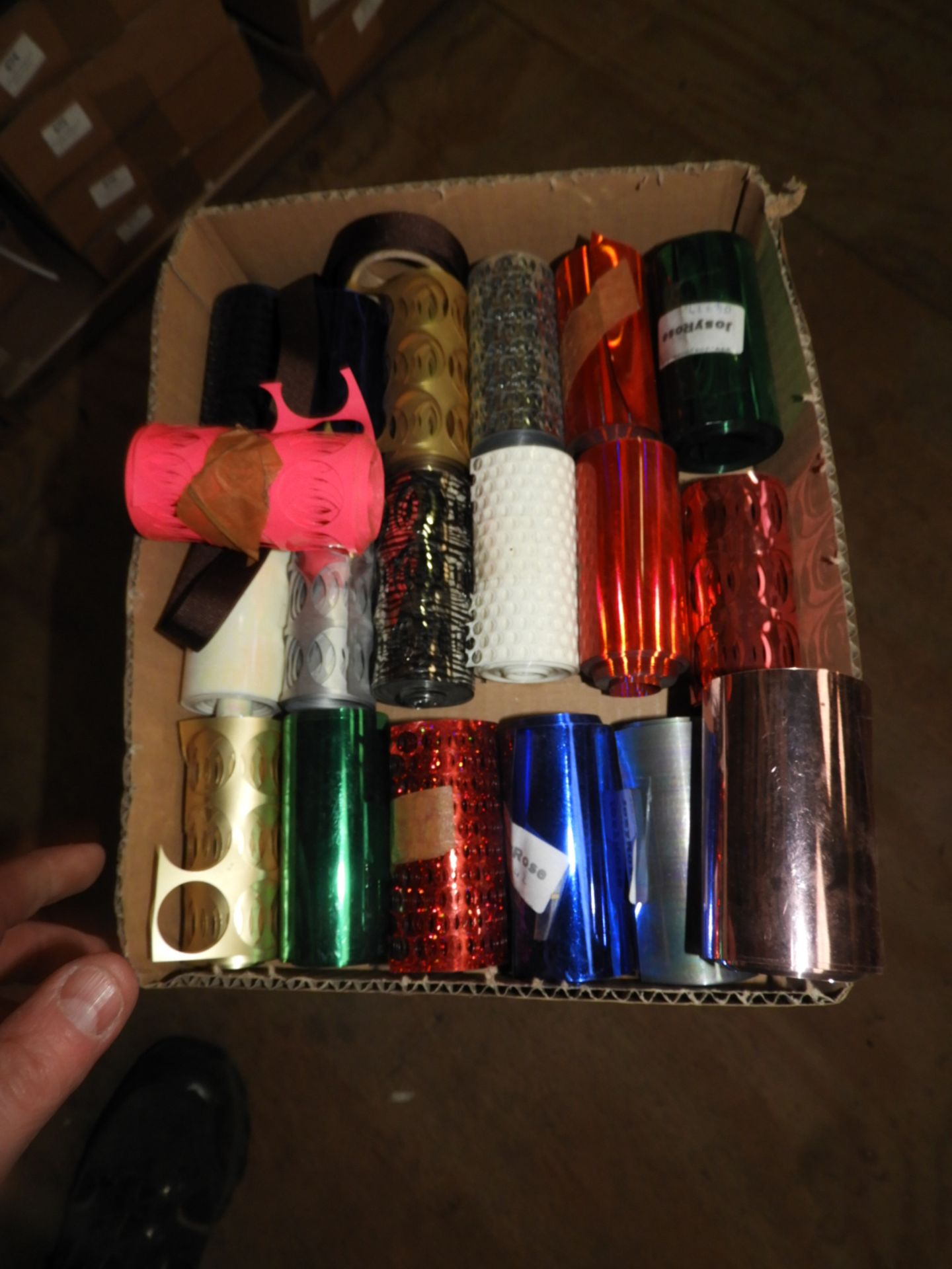 Assorted Roll of Sequin Punch Out