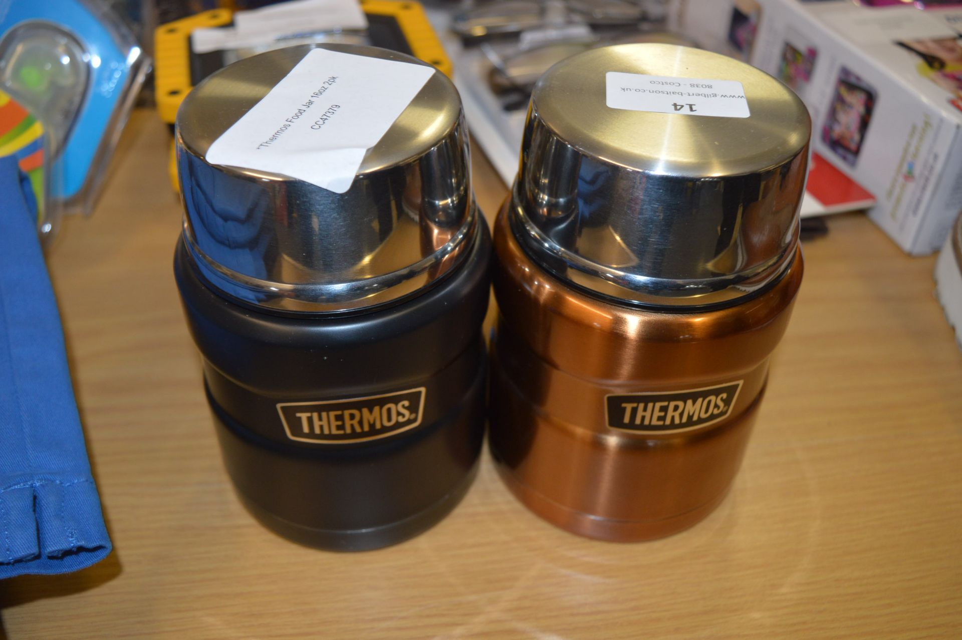 *Thermos Food Jar 16oz 2pk