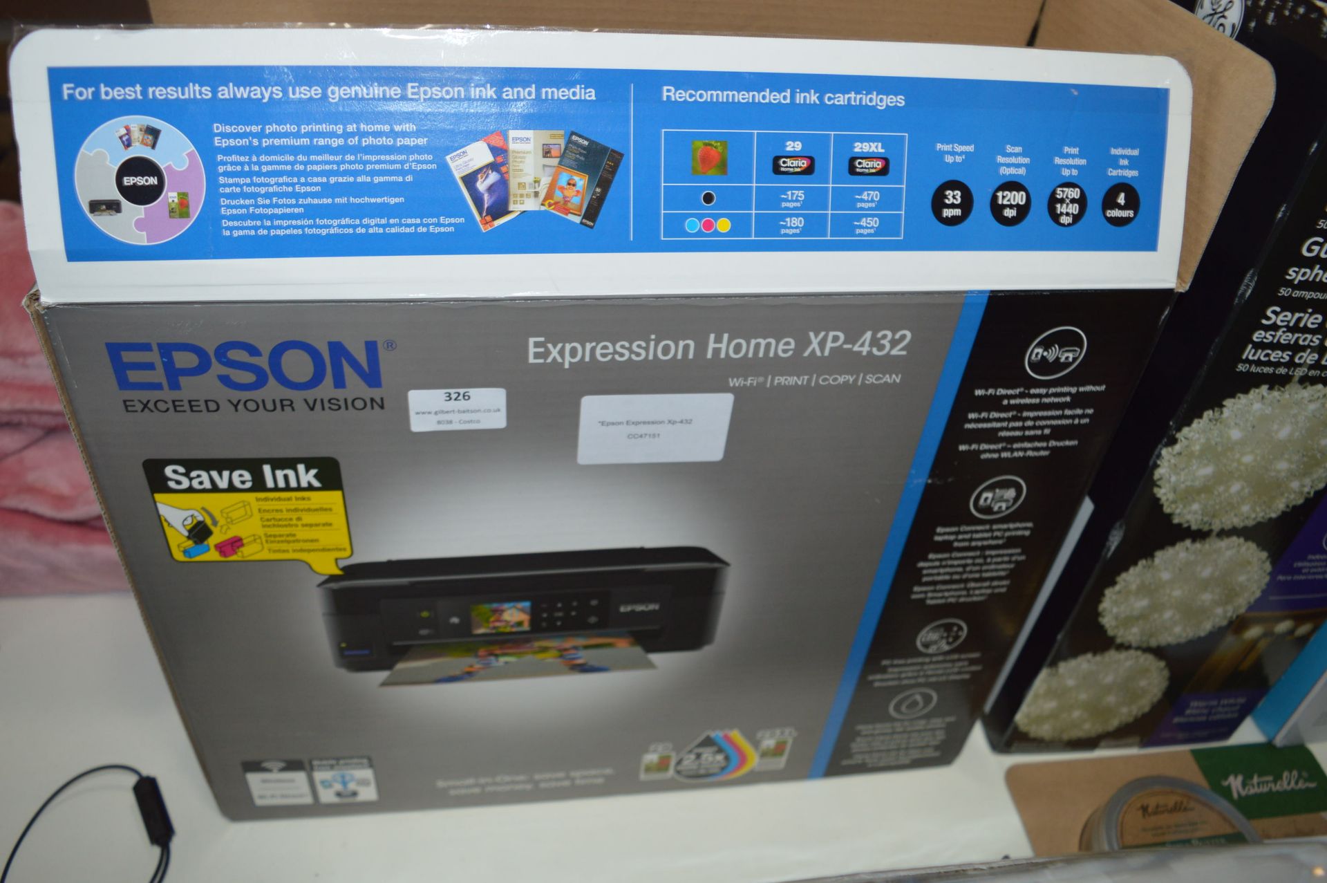 *Epson Expression Xp-432 Printer