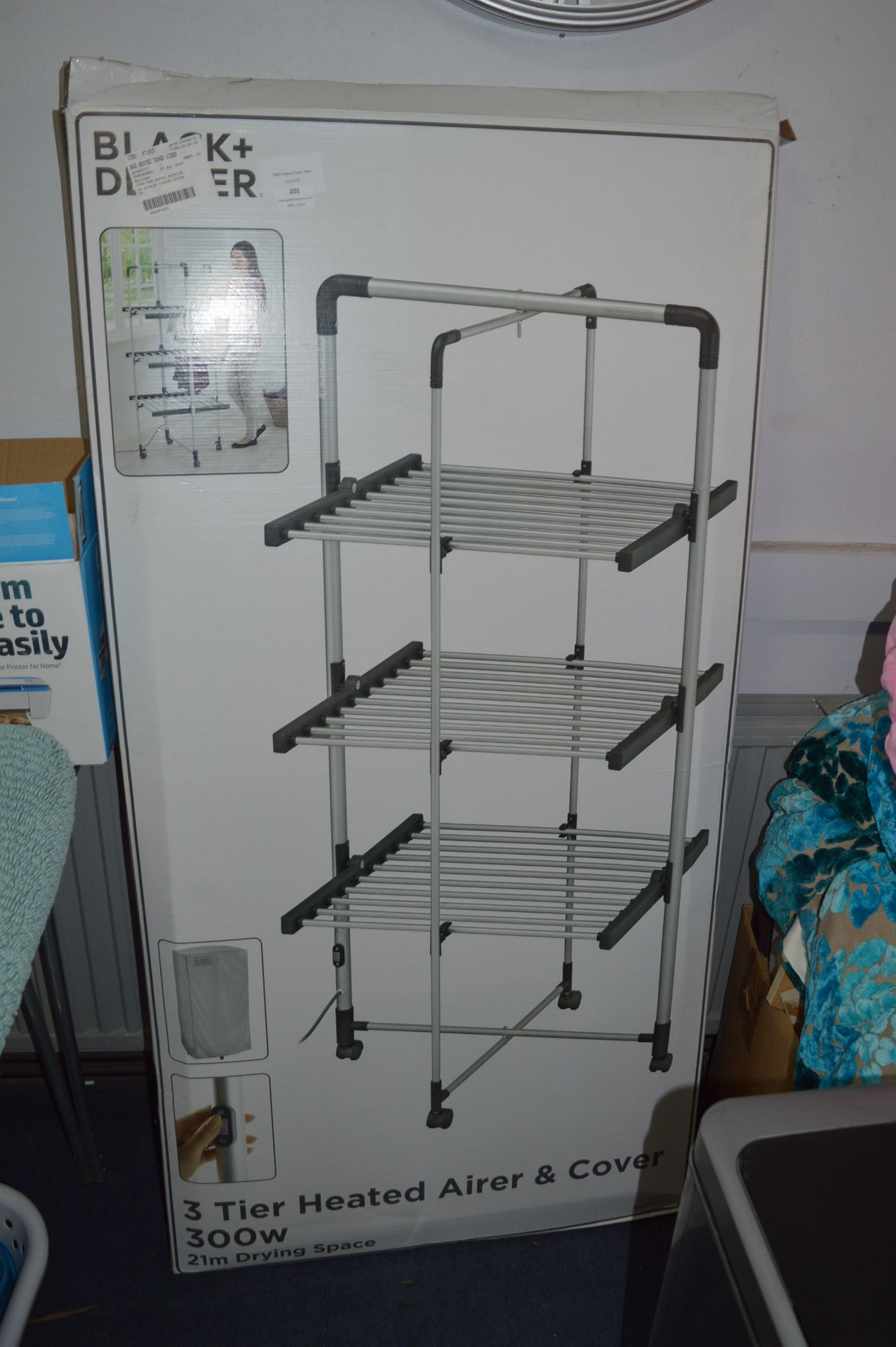 *Black & Decker Heated Tower Airer