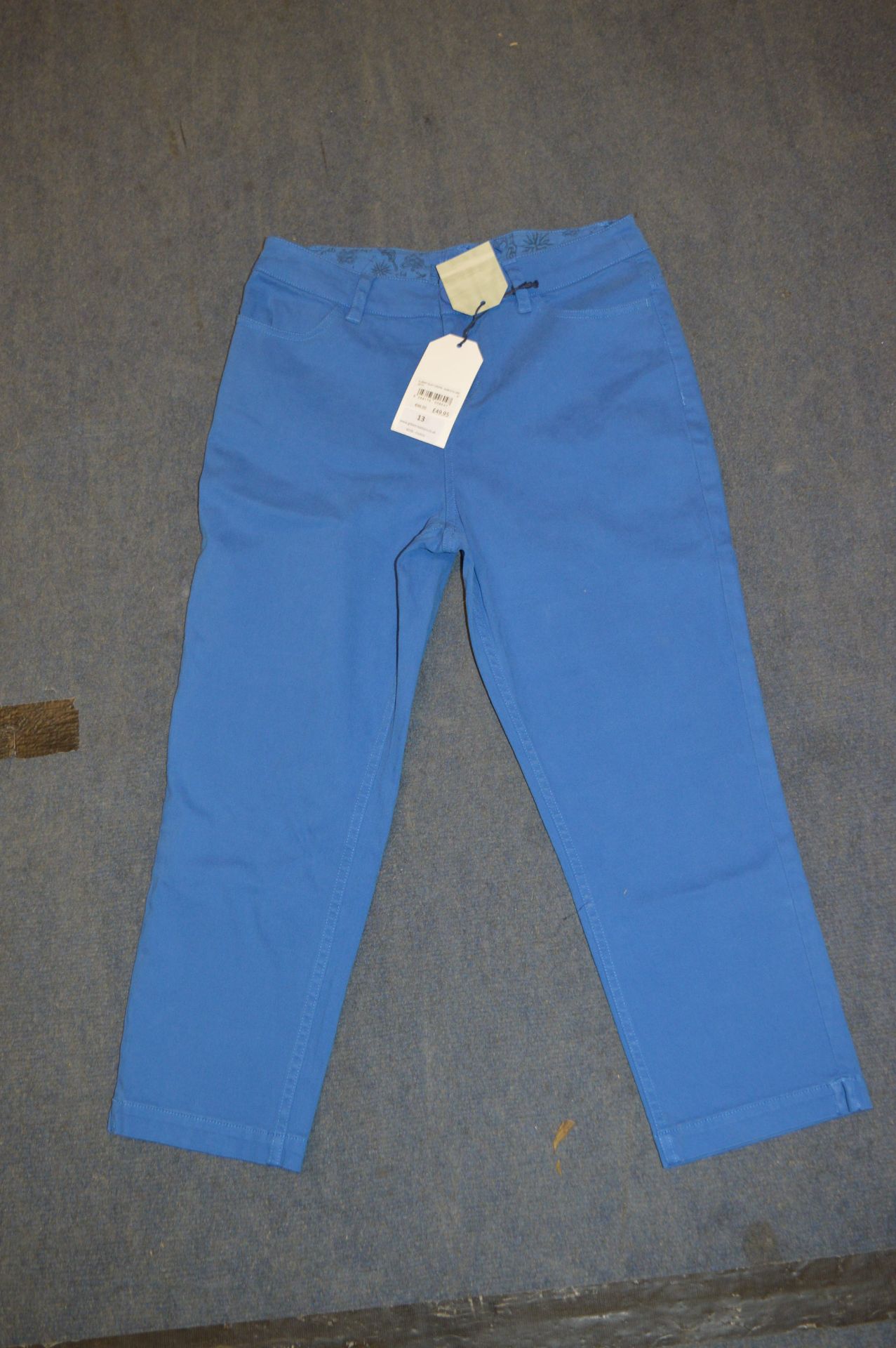 *Pair of Seasalt Blue Crop Trousers