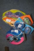 *Two Pairs of Zogg Swimming Goggles and a Pair of Ear Plugs