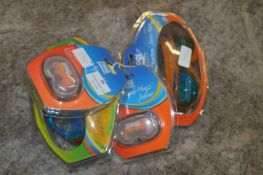 *Two Pairs of Zoggs Swimming Goggle and Two Pairs of Zoggs Earplugs