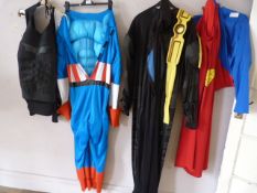 *Four Superhero Costumes