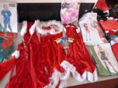 *Bag of Santa, Elf and Ms Humbug Costumes