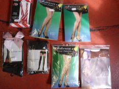 *Seven Pairs of of Pantyhoes with Garterbelt, Stoc