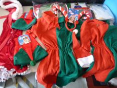 *Quantity of Christmas Costumes Including Elves, C