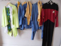 *Six Assorted Costumes; Mad Hatter, Thunderbirds a