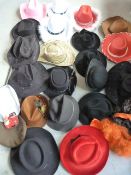*Large Box of Hats Including Gangster, Cowboy, 70'