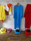 *Four Sesame Street Costumes