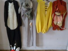 *Four Looney Tunes Costumes