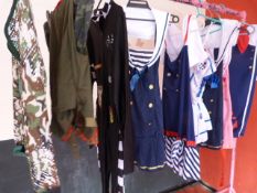 *Nine Assorted Costumes; Army, Sailor and Racing D