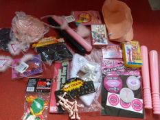 *Bag of Hen Party Accessories Including Balloons,